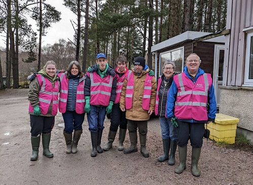 HWP community group the Wildlife Wombles IMAGE: Jess Wise 2024